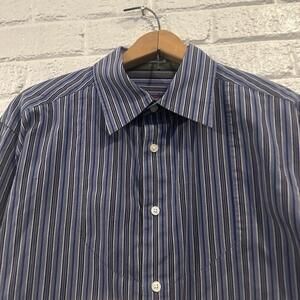 ROBERT GRAHAM Shirt Mens Size XL Button Up Extra Large‎ Blue